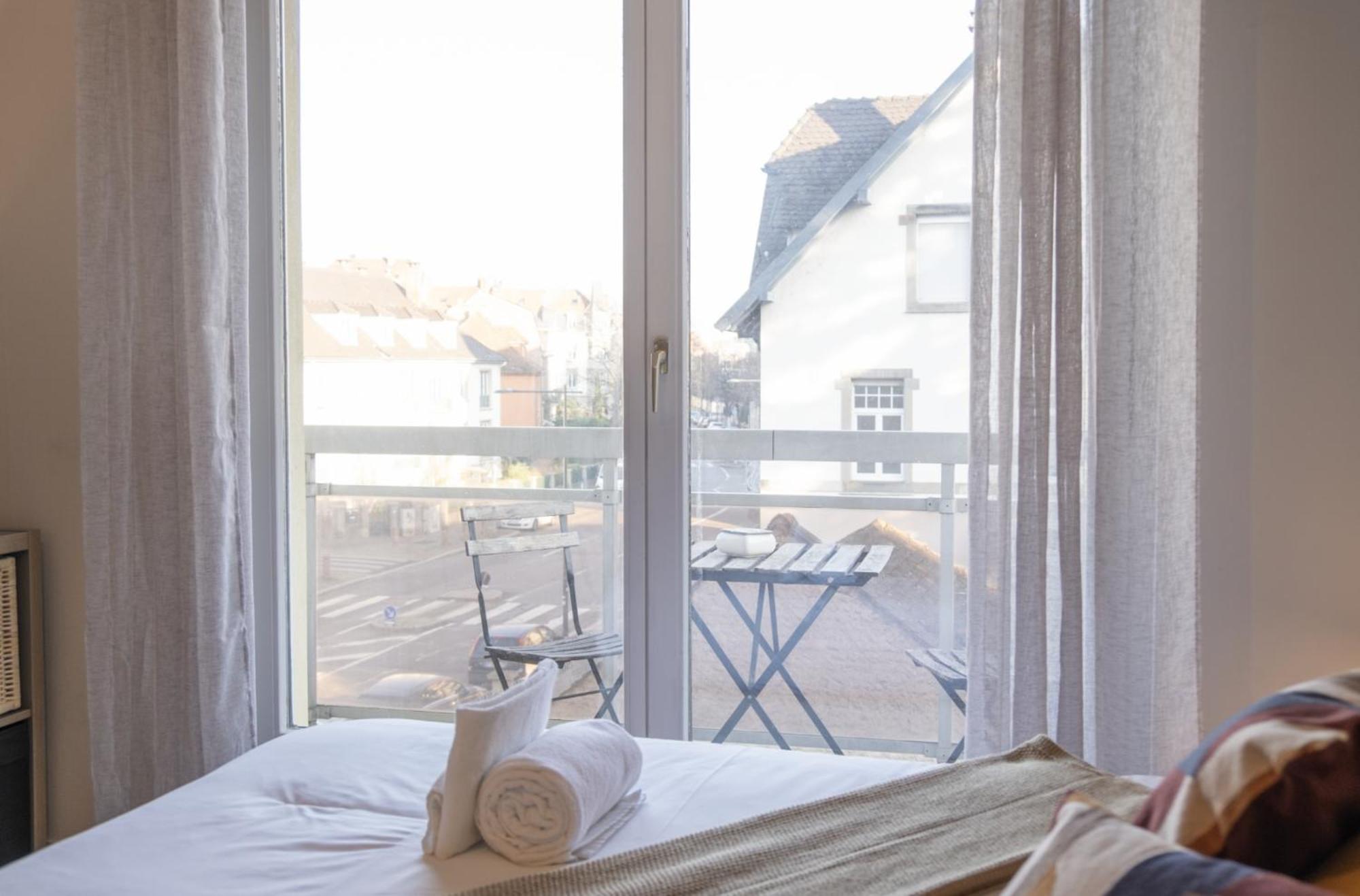 Appartement Parking - L'Ambre - Balcon à Strasbourg Extérieur photo